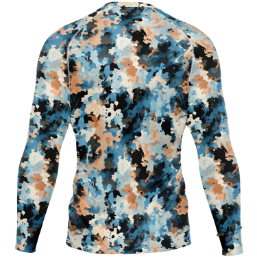 Chokefish™ Long Sleeve Rashguard Acid-Wash Men's Shirt-015